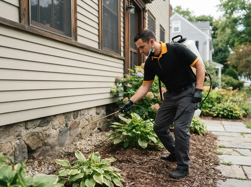 Seasonal Exterior Barrier Suppression in Lowell, MA